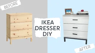 Easy IKEA Dresser Hack!