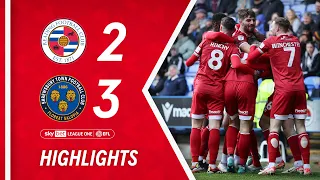 Reading 2-3 Shrewsbury Town | 23/24 highlights