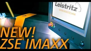 Leistritz ZSE iMAXX twin screw extruder