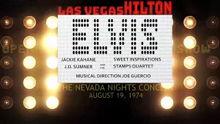 Elvis Presley August 19, 1974 (Opening Show) Concert Karaoke