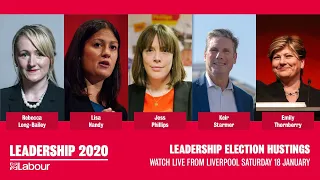 Labour Leadership Hustings Live from Liverpool