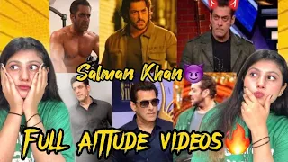 Pakistani Reaction On Salman Khan Attitude videos🔥💪 part 2😈| Salman Khan Destroyed Everyone