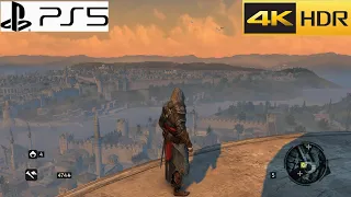 Assassin's creed reveltions (ps5) free roam gameplay [4K-hdr]