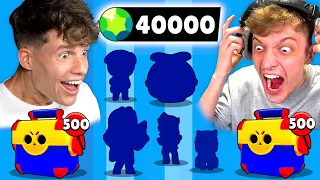 2000€ MEGA BOX OPENING BATTLE! Laserluca VS Lukas! 😱 Brawl Stars deutsch