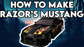 How to make Razor's Mustang in NFS Most Wanted 2005 | Enderbot Cyborg