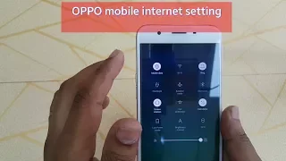 How to 4G sim internet  setting oppo mobile
