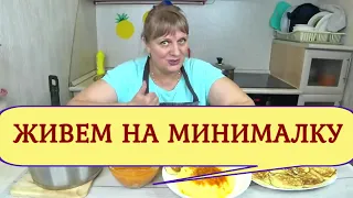 Живем на минималку месяц !Готовим Экономное ,бюджетное меню это сможет каждый! День №1.