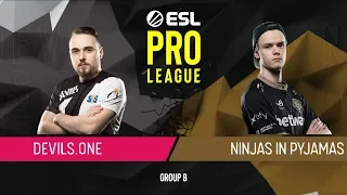 CS:GO - NiP vs. devils.one [Mirage] Map 1 Part 1 - Group B - ESL Pro League Season 9 Europe