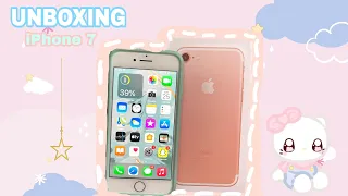 AESTHETICS UNBOXING IPHONE 7 IN 2021