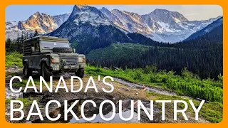 Exploring Canada's Backcountry / Overlanding in a Defender - S01E23