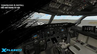 Download and Install Zibo Mod Boeing 737-800 for X-Plane 12