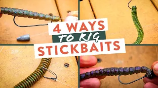 Stick Baits & Soft Plastic Worms: 4 Techniques You NEED to Master