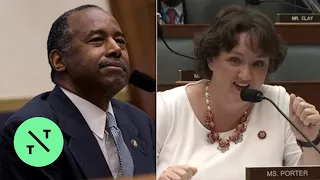 Rep. Katie Porter Schools Housing Secretary Ben Carson on Key Real Estate Term