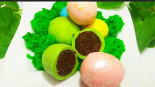 💥 НЕОБЫЧНЫЕ пасхальные яйца!🐰🥚🍭 Кейк-попсы в цветной глазури.