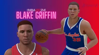 Blake Griffin Face Creation NBA 2k24