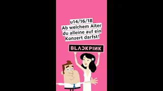 Alleine auf ein Konzert - ab diesem Alter erlaubt! 😍💃 (Blackpink, BTS, usw.) | AEDW