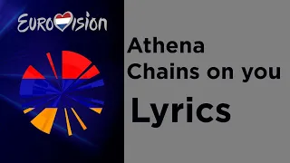 Athena - Chains on you (Lyrics) Armenia Eurovision 2020