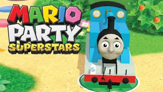 Thomas the Train in Mario Party Superstars Minigames (Funny Mod)