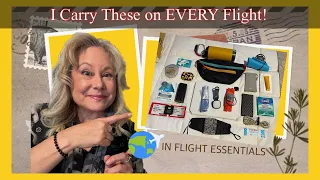 Personal Item Bag Hack! How to get ALL Your In Flight Essentials on the Plane with You Every Time!