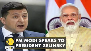 Amid the ongoing Russian invasion of Ukraine, India's PM Modi speaks to President Zelinsky | WION