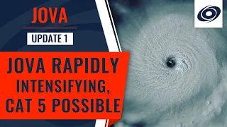 Jova explosively intensifies, Category 5 status nears