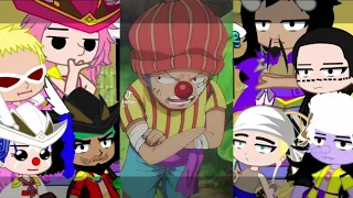 SOME ONE PIECE VILLAINS REACT TO MUGIWARA GACHA CLUB all part