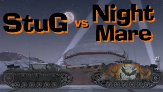 WOT Blitz Face Off || StuG III G vs Nightmare