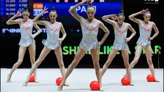 Conjunto Junior - ESPAÑA (5 pelotas) - Baku 2023