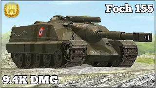 AMX 50 Foch (155) ☆ 9.4K Damage ☆ 6 Kills ☆ WoT Blitz