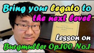 Burgmuller Op.100 No.1 "La Candeur": How to Play Smoother Legato