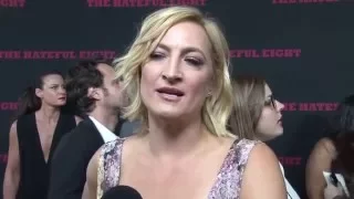 The Hateful Eight: Zoë Bell Exclusive Premiere Interview | ScreenSlam