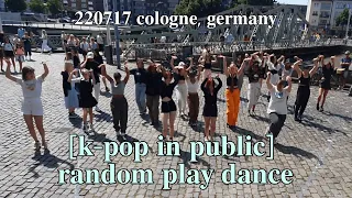 [KPOP IN PUBLIC] - 220717 Random Play Dance "랜덤플레이댄스" in Cologne, Germany 🇩🇪 PART 2