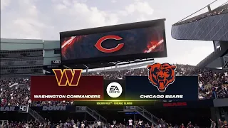 Madden NFL 24 | Washington Commanders vs Chicago Bears | Gameplay