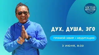 Дух, Душа, Эго | Прямой эфир + медитация | Ян Тиан