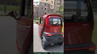 3-wheel mini electric car from China 2021！China 2 doors 3 seats wuling mini ev car Factory