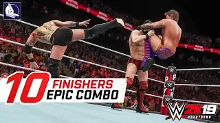 WWE 2K18 Top 10 Epic Finisher Combinations