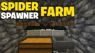 Minecraft 1.20.5 Cave Spider Spawner XP Farm