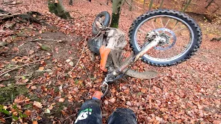 Hill climb, mud, fail Ktm exc 500 520 525 Nincs zene/No music