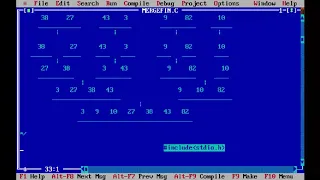 C Program For Merge Sort Algorithm