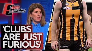 The 'angry' verbal altercations over Hawthorn's handling of racism report - Footy Classified