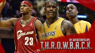 Shaquille O'Neal & Gary Payton vs Lebron James Battle Highlights 2004.02.04 Lakers at Cavaliers