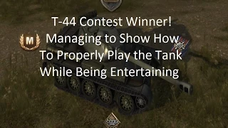 Fiaura The Tank Girl: T-44 Contest Winner and Replay Show off!