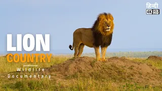 Lion Country, Africa - हिन्दी डॉक्यूमेंट्री | Wildlife documentary in Hindi