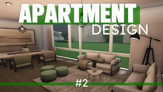 Bloxburg Apartment Design | #2 | Layout + Interior