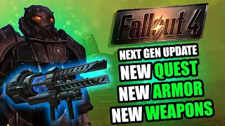 Fallout 4 Next Gen Update! New Quest: Echoes of the Past - New Enclave Power Armor! New Weapons!