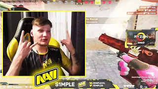 S1MPLE ЛУЧШИЕ МОМЕНТЫ СО СТРИМОВ ЗА ВСЕ ВРЕМЯ! (CS:GO)