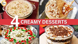 4 Creamy Iftar Dessert Recipe By Food Fusion (Ramazan Special)