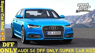 Gta San Andreas Audi S4 Mod For Android | Dff Only | Super Car Mod | gta sa dff only android
