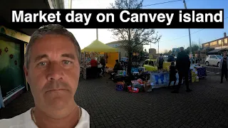 Canvey market (walking tour canvey )Canvey island Essex England | december 2022