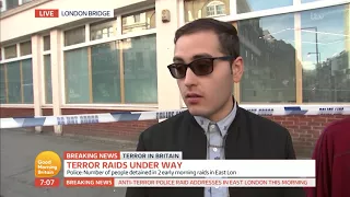 London Bridge Attack Witness Erick Siguenza Describes Chaos | Good Morning Britain